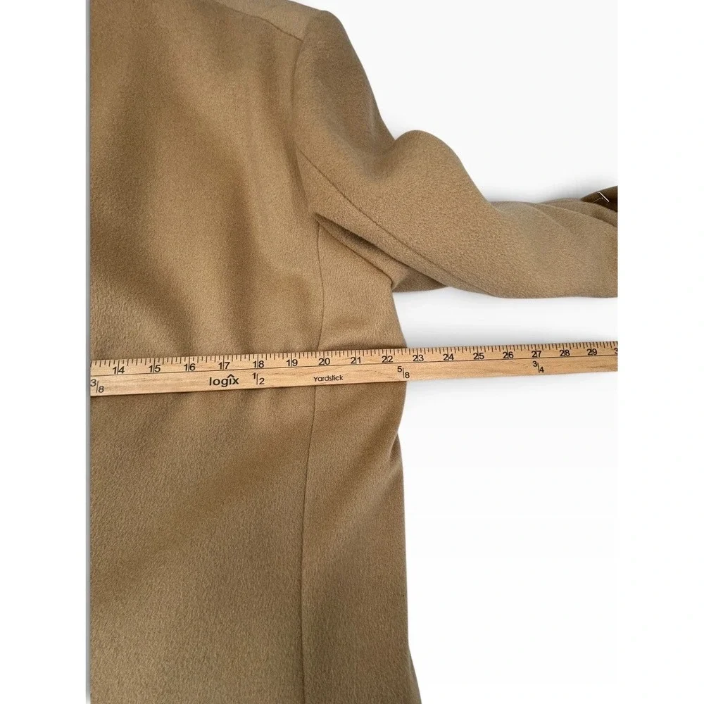 Banana Republic Overcoat Mens Large Camel 100% Wool